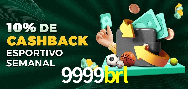 10% de bônus de cashback na 9999brl